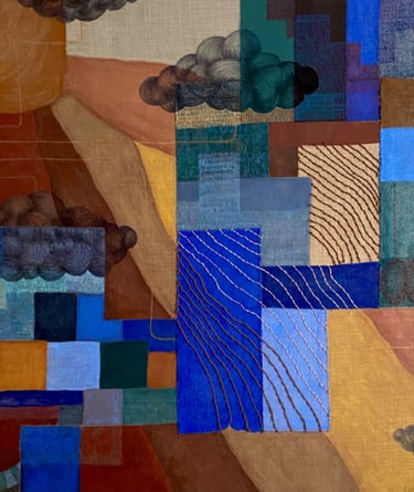 peinture abstraite grand format