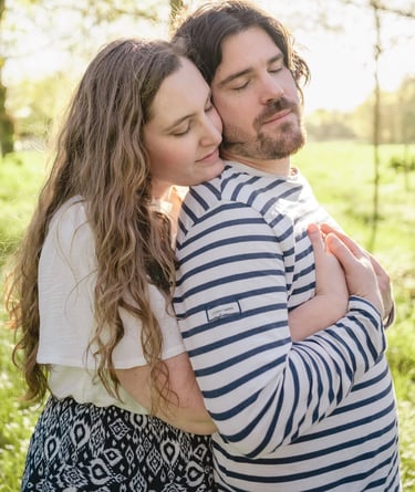 photographie de couple en extérieur à Guichen, Guignen, Baulon, Lassy