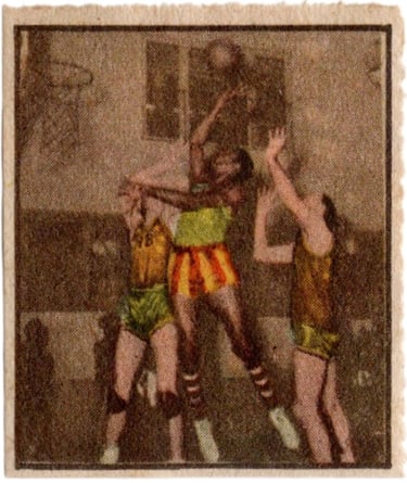 1951 Italian Albosport Editrice Didasco #618 Harlem Globetrotters
