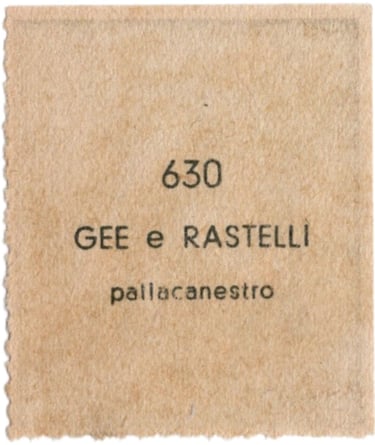 Pallacanestro Albosport Editrice Didasco 630 Harlem Globetrotters (Back)