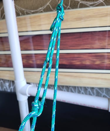 tautline hitch finishing a trucker's hitch