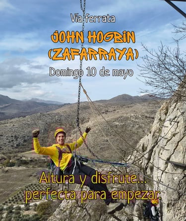 Actividad de aventura organizada por Guadalterra Aventura incluida en el calendario.