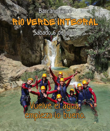 Actividad de aventura organizada por Guadalterra Aventura incluida en el calendario.