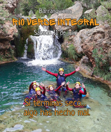 Actividad de aventura organizada por Guadalterra Aventura incluida en el calendario.