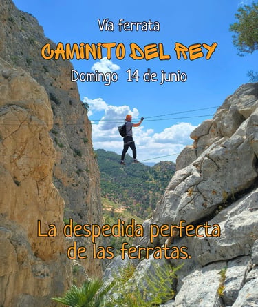 Actividad de aventura organizada por Guadalterra Aventura incluida en el calendario.