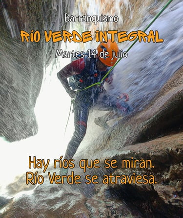 Actividad de aventura organizada por Guadalterra Aventura incluida en el calendario.