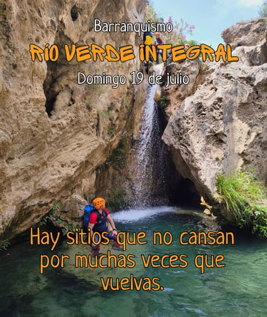 Actividad de aventura organizada por Guadalterra Aventura incluida en el calendario.