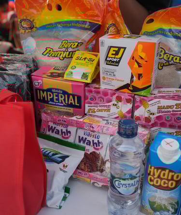 Fit Hub, Telkomsel, Hydro Coco, Crystalin, 100 Plus, Tango, Mintz, Madu TJ, Imperial Biskuit, Joyday