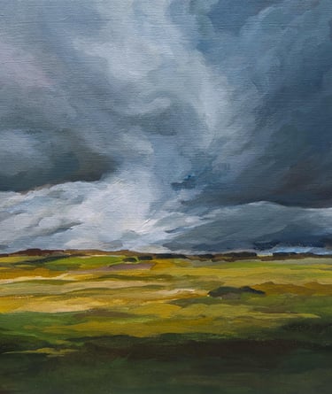 "County Clare" Acrylic 16" x 24" $950.00