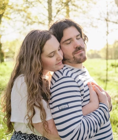 photographie de couple en extérieur à Guichen, Guignen, Baulon, Lassy