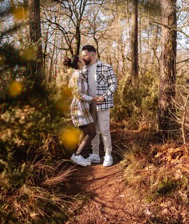 photographie de couple en extérieur à Guichen, Guignen, Baulon, Lassy