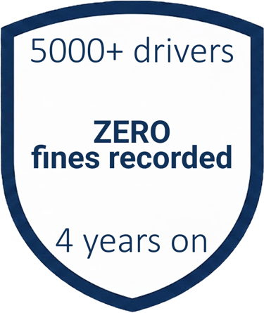 5000 Australian drivers using Safee EWD with zero compliance fines recorded.