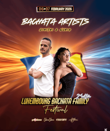 LBF Festival Line UP of Bachata Artists - Dimitri & Nuria