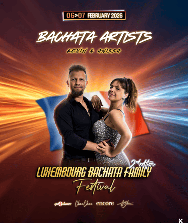 LBF Festival Line UP of Bachata Artists - Kevin & Anissa