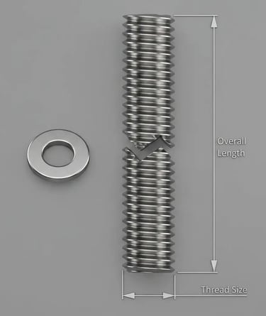 Ravina Fasteners Threaded Rod Manufacturer