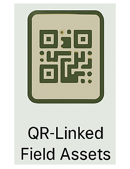image of a qr code logo