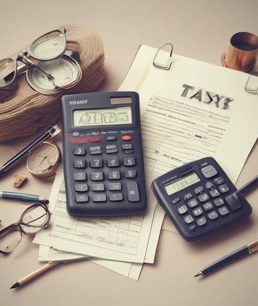 A notary stamping paperwork in a bright, welcoming office.