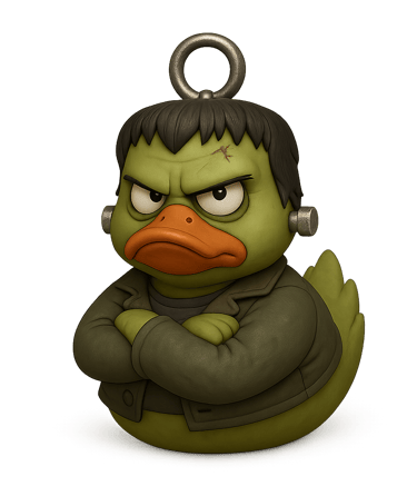 The KWAKIES - Frankenstein Duck