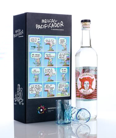 Caja Mezcal Pacificador by TRINO MONERO