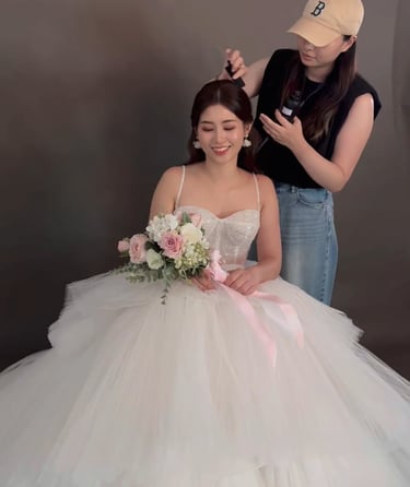 香港婚禮新娘化妝師跟妝