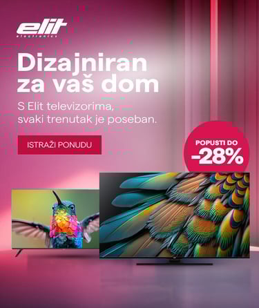 Grafički dizajn za web banner za Elit brend