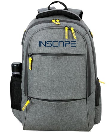 a backpack bags in denim fabric classic for office 