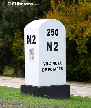 N2 Estrada Nacional 2 Rota N2 km250 Vila Nova de Poiares