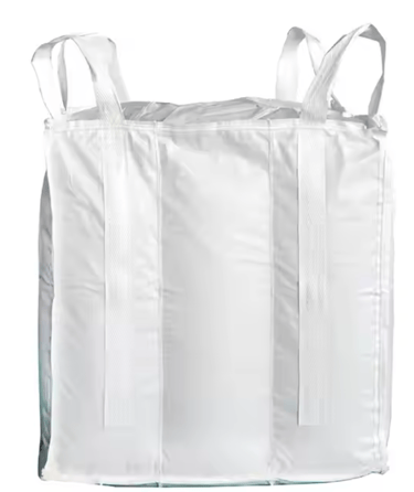 Large capacity woven container bag for minerals