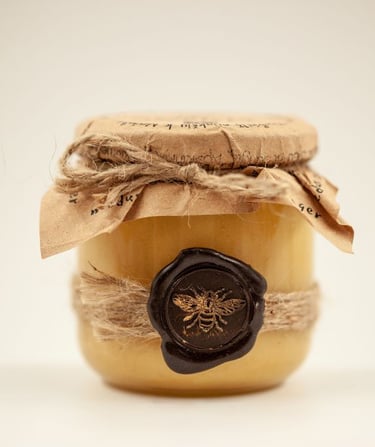 Medus su imbieru. Užpelkių medus. Medaus mišinus su imbieru