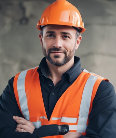 A team of surveyors working together in the field.