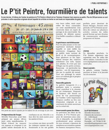le P'tit Peintre, une fourmilière de talents