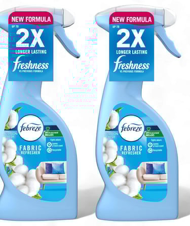 two bottles of freshness fabric fabric conditioner