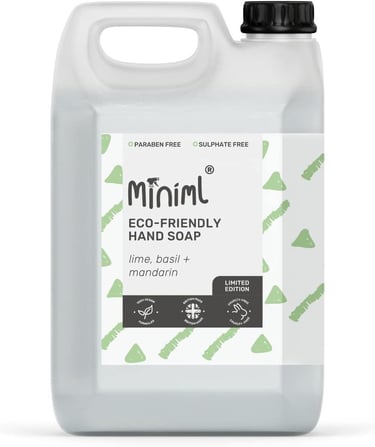 a bottle of eco - friendly hand soap soap