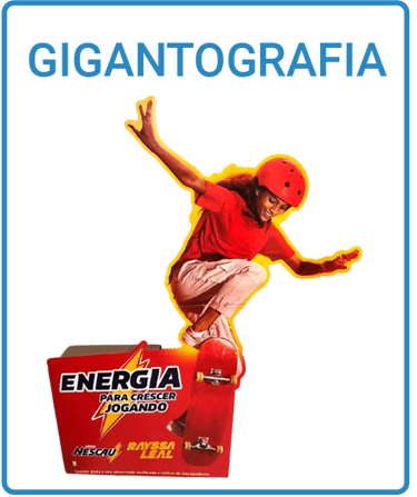 imagem de um gigantografia