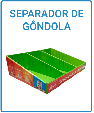 imagem de um separador de gondola