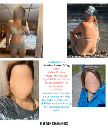 a woman with a bikini top and a bikini top