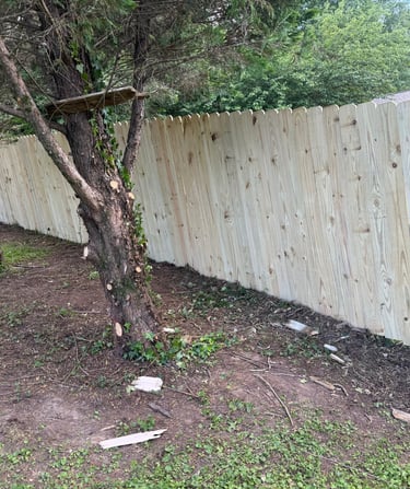 completed fence