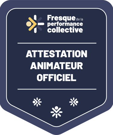 Muriel Enault - animatrice officielle de la fresque de la performance collective