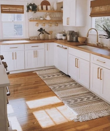 Cuisine rénovée après un home staging