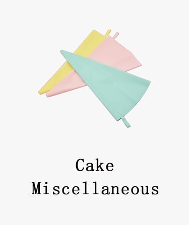 Cake and sundry products display, various styles and uses