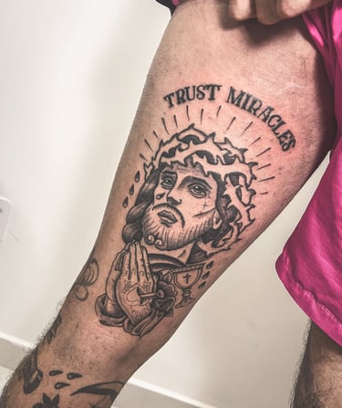 Tatuagem Jesus Cristo - Ursato