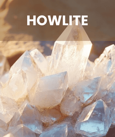 pietra cristallo howlite nicura cristalli