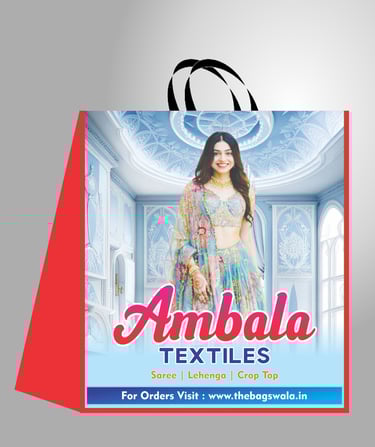 Multi Color Stitching Bags