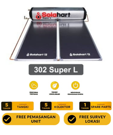 Solahart super L series 302