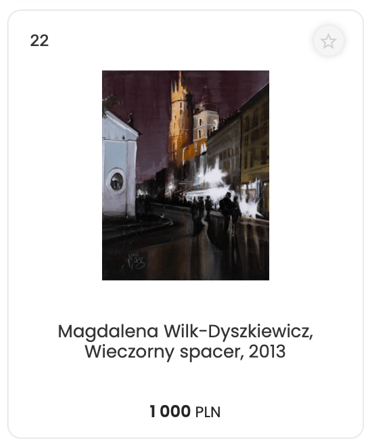 Mag Wilk Xanadu Onebid Wieczorny spacer