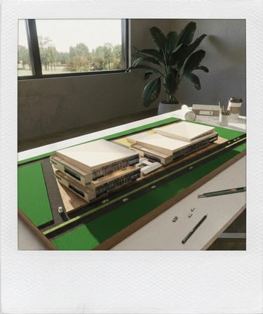 maquetea-de un hospital realziado con diseño clinico de acuerdo a normativa NOM016 SSA
