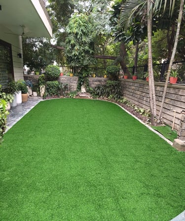 Artificial Grass After Installation Image