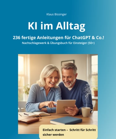 Buch KI im Alltag - 236 fertige Anleitungen für ChatGPT & Co.!
