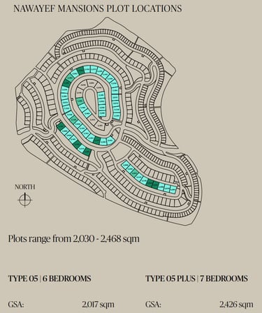 Premium mansions in Nawayef West offering ultimate privacy