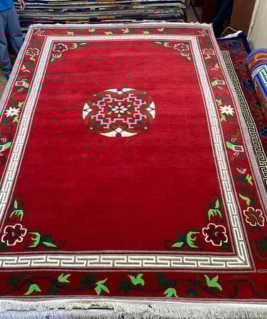 High quality Handmade Carpets: 60-Knot Wool from Nepal